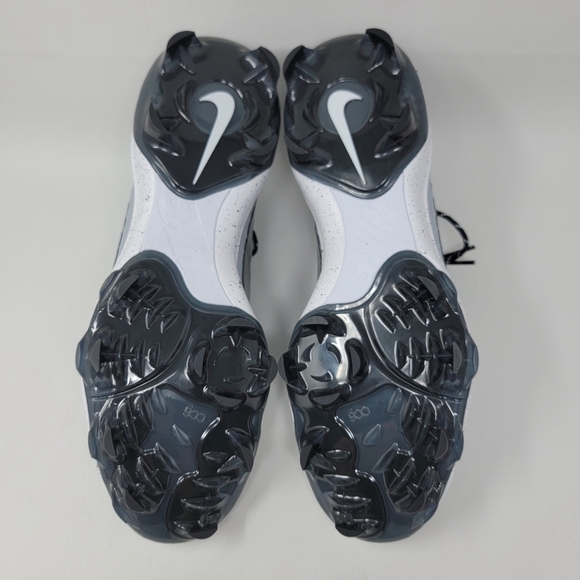 Nike Alpha Huarache NXT MCS Mid Baseball Cleats Gray Black DJ6519-003 Size 13